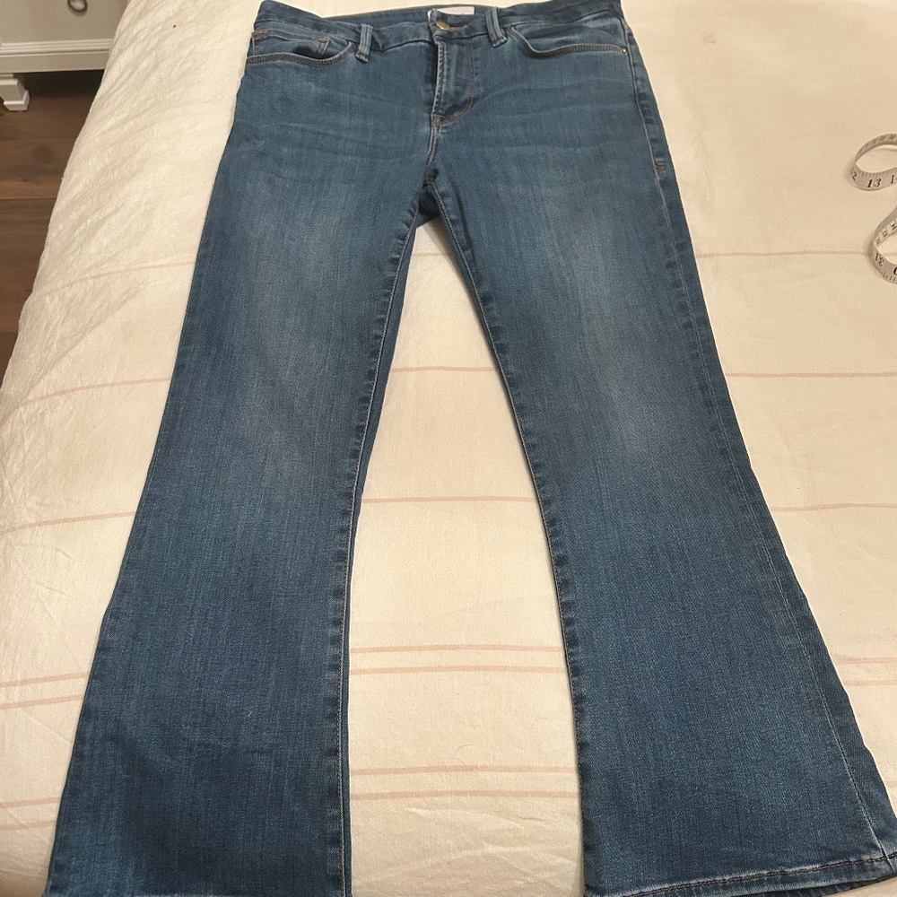Frame Le Crop Mini Boot Jeans